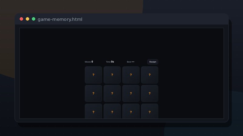 Memory Match (Arcade) preview