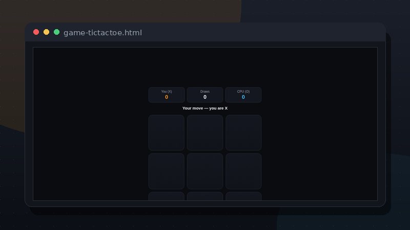 Tic-Tac-Toe AI (Arcade) preview