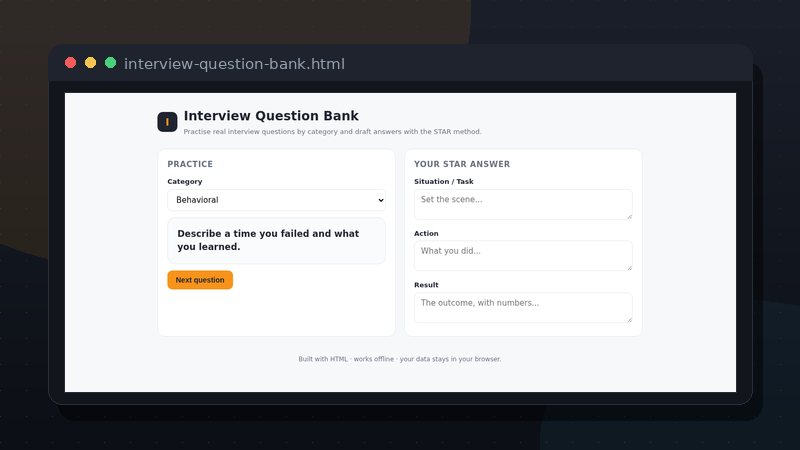 Interview Question Bank preview