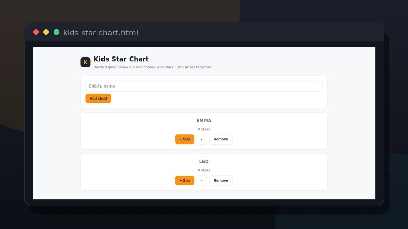 Kids Star Chart preview
